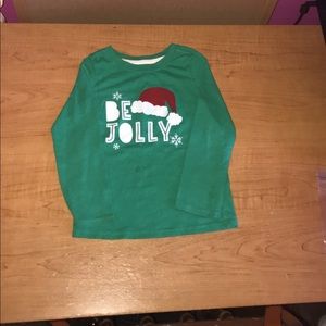 Girls Longsleeve Christmas Shirt